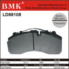 Plaquettes de frein de camion durables (LD99108)